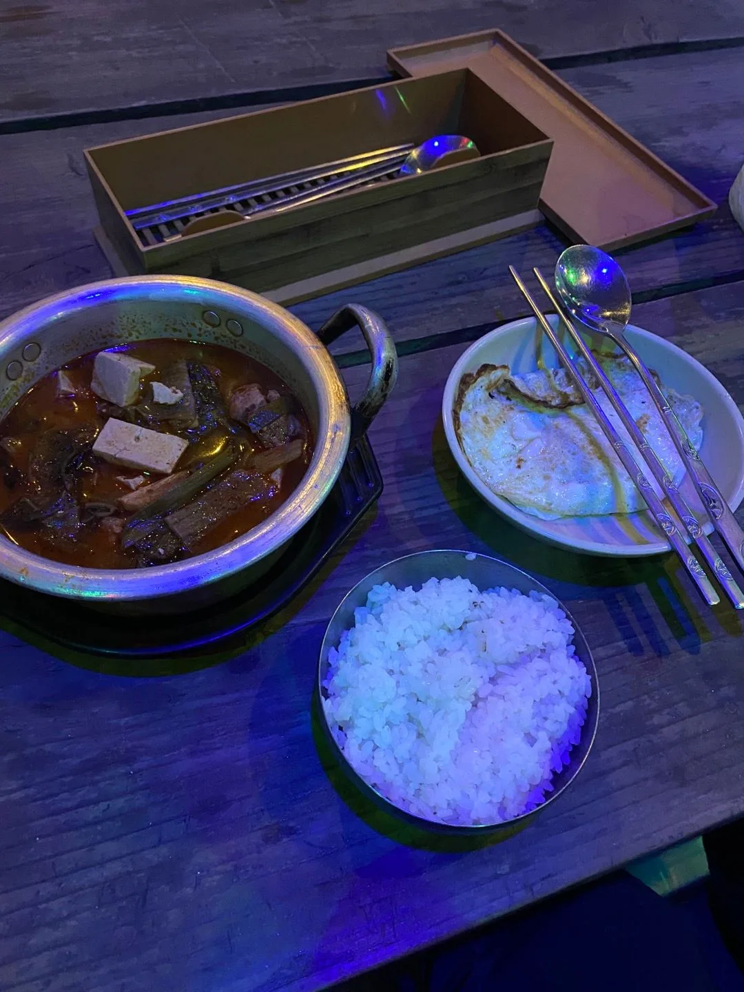 축제의 파김치 김치찌개, 진짜 미쳤다